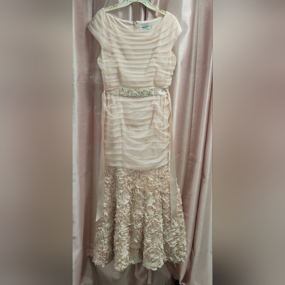 Mother Of The Bride/Groom Peach Or Blush Gown